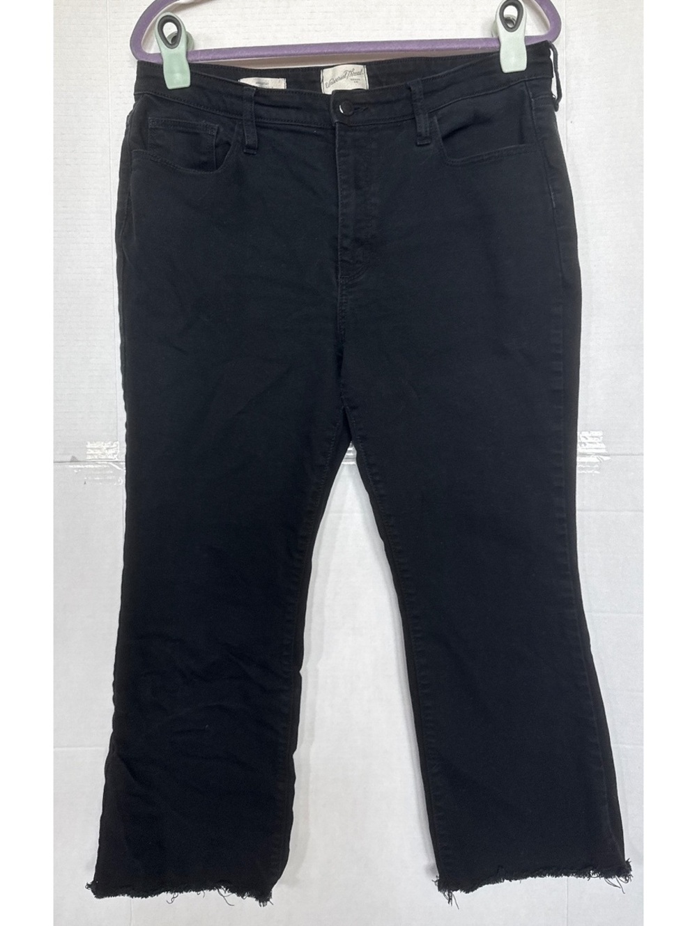Universal Thread Ankle Bootcut Black Jeans Size 14 Short